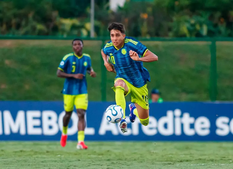 Martínez se ganó el interés del Liverpool gracias a su sobresaliente actuación en el Campeonato Sudamericano Sub-17 disputado en abril, torneo en el que Colombia se coronó campeona. FOTO GETTY 