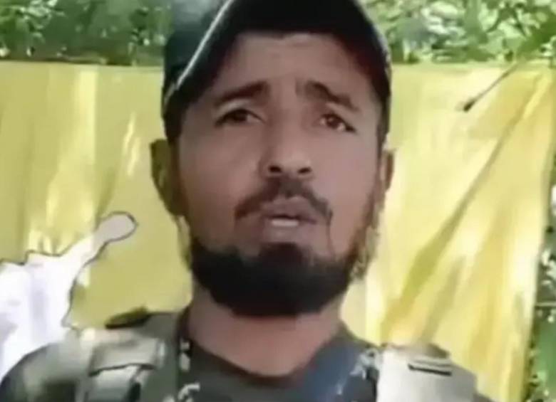 Willington Henao Gutiérrez, conocido como alias El Mocho Olmedo, era el segundo al mando del Frente 33 de las disidencias de las Farc. El gobierno de Estados Unidos se molestó por la situación. FOTO: CORTESÍA