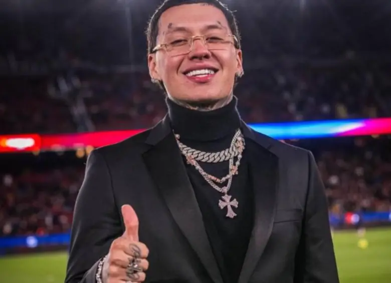 Blessd, de 25 años, es uno de los principales exponentes del reguetón del momento en la industria musical. FOTO: Tomada de redes sociales @blessd 