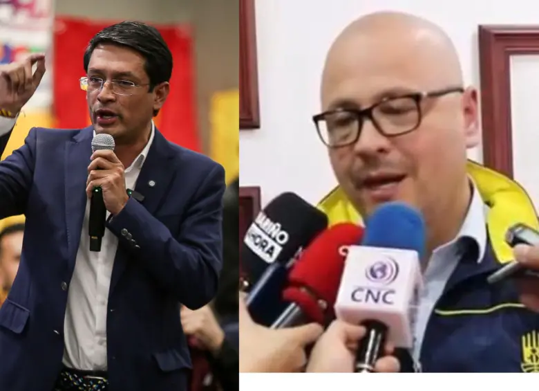 Camilo Romero exgobernador de Nariño y Pedro Rodríguez, exasesor de la UNGRD. FOTOS: Colprensa
