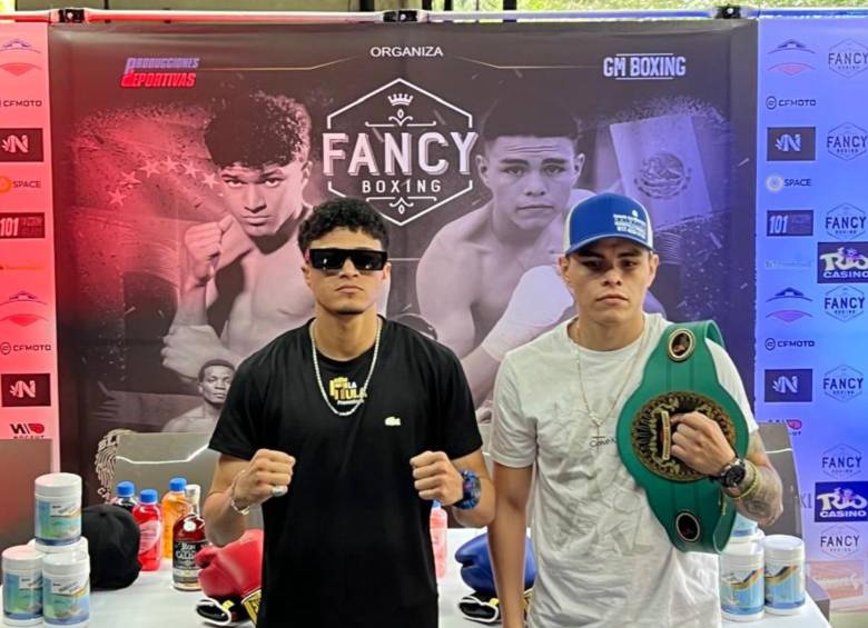Diaz y “El Ruso” Ascanio será una de las peleas profesionales principales en el Fancy Boxing. FOTO: Cortesía