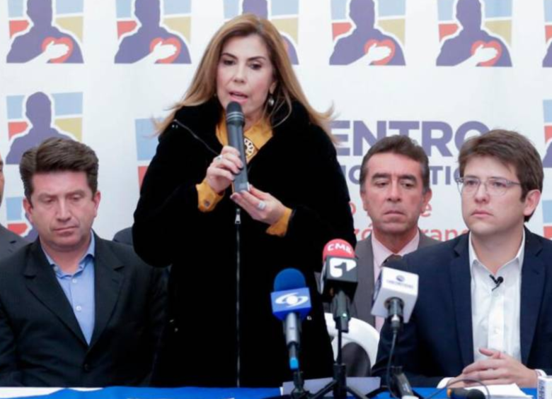 Nubia Stella Martínez fue directora del partido Centro Democrático por 7 años. Crédito: Colprensa