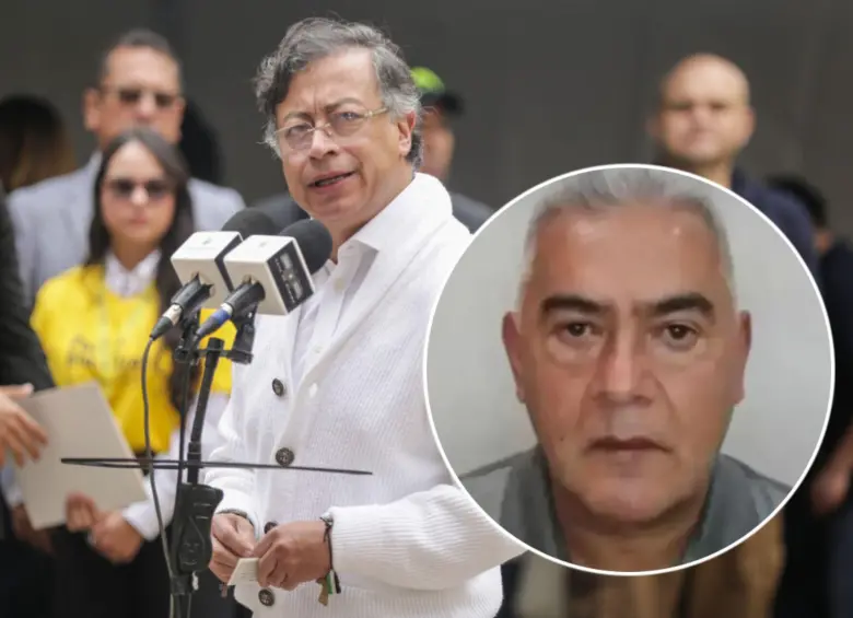 El gobierno Petro contactó a alias Papá Pitufo a través de al menos cuatro emisarios, según audios de conversaciones en oficinas de la DNI. Fotos: Colprensa y Cortesía. 