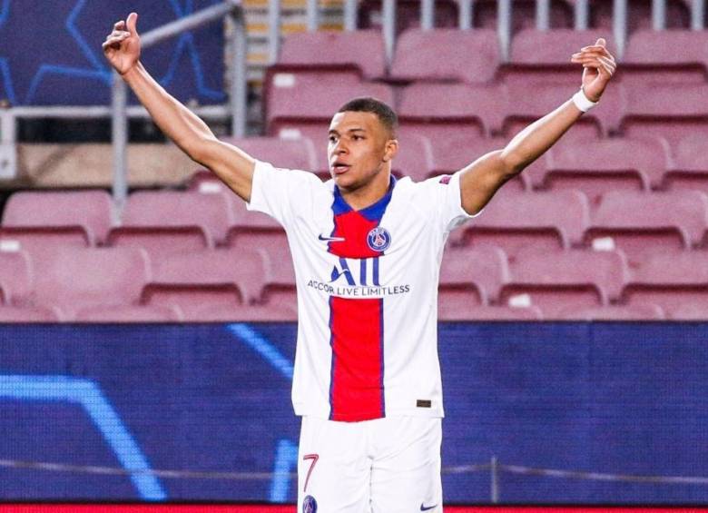 La demanda de Mbappé al PSG podría dejar al club sin jugar Champions League. Foto: Europapress