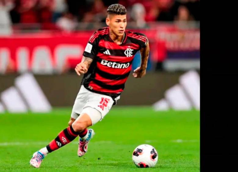 El volante cartagenero Jorge Carrascal, de 27 años, es uno de los habituales convocados de la Selección Colombia. Brilla en el Flamengo. Foto: tomada del x de @FlamengoCR