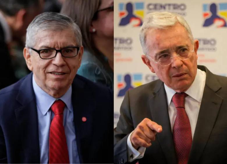 El exmandatario César Gaviria y Álvaro Uribe coincidirán en Medellín en una cita que busca reconfigurar el panorama político antes de las elecciones de 2026. FOTOS: COLPRENSA.