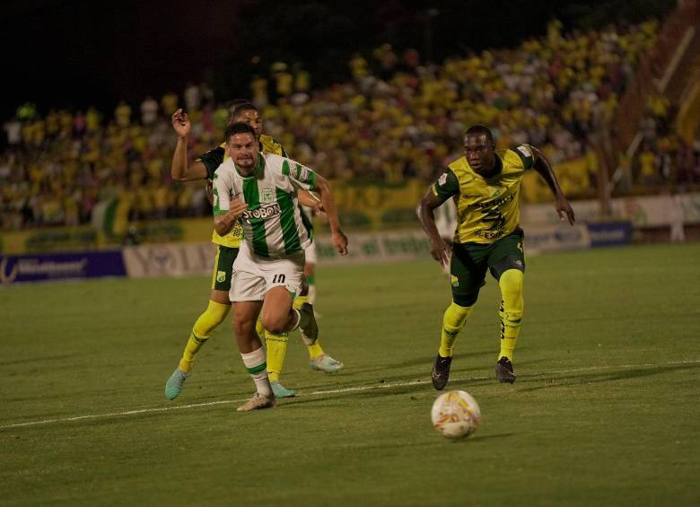 Maximiliano Cantera estuvo esta vez tan claro como en otros partidos. Ante Huila jugó 61 minutos. FOTO CORTESÍA