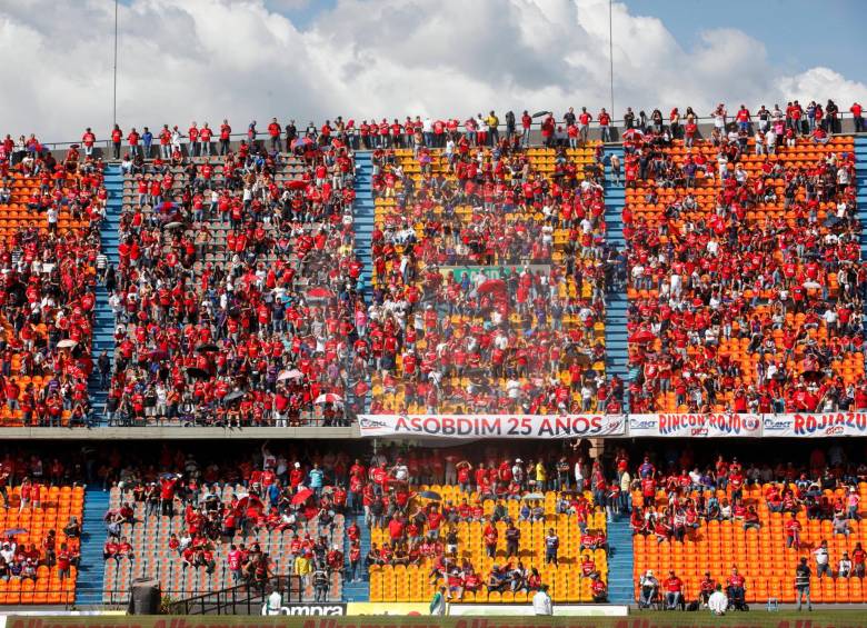 El DIM será local en el clásico del domingo en el Atanasio. FOTO MANUEL SALDARRIAGA 