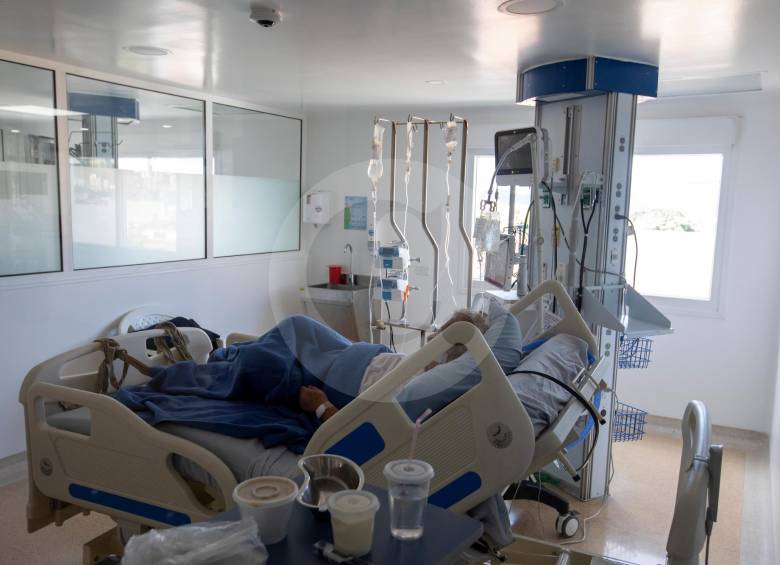 Actualmente, según el último reporte del Ministerio de Salud, el departamento cuenta con una ocupación de Unidades de Cuidado Intensivo (UCI) del 84,03%. FOTO eDWIN bUSTAMANTE