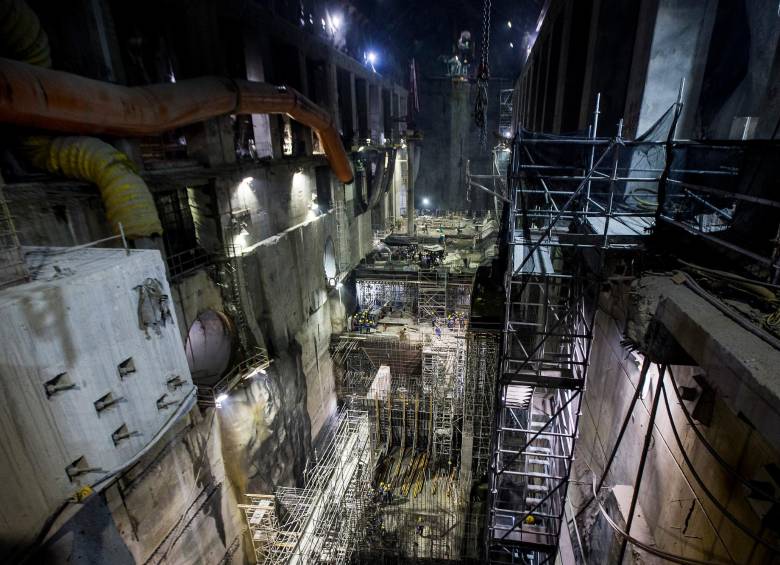 Con corte a junio 30 de 2021, el valor invertido en la construcción del proyecto asciende a $13,1 billones. FOTO JULIO CÉSAR HERRERA