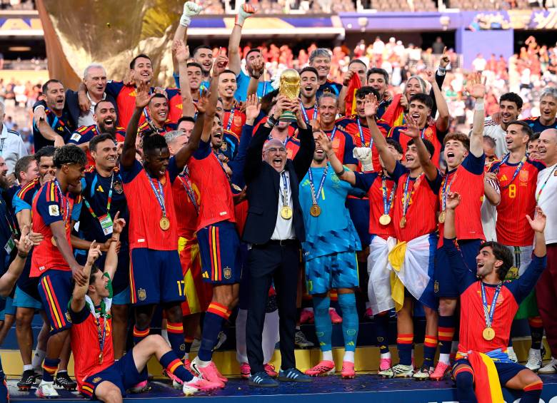 El delantero español Ferran Torres anotó el gol con el que los ibéricos consiguieron su segundo título mundial. FOTO GETTY 