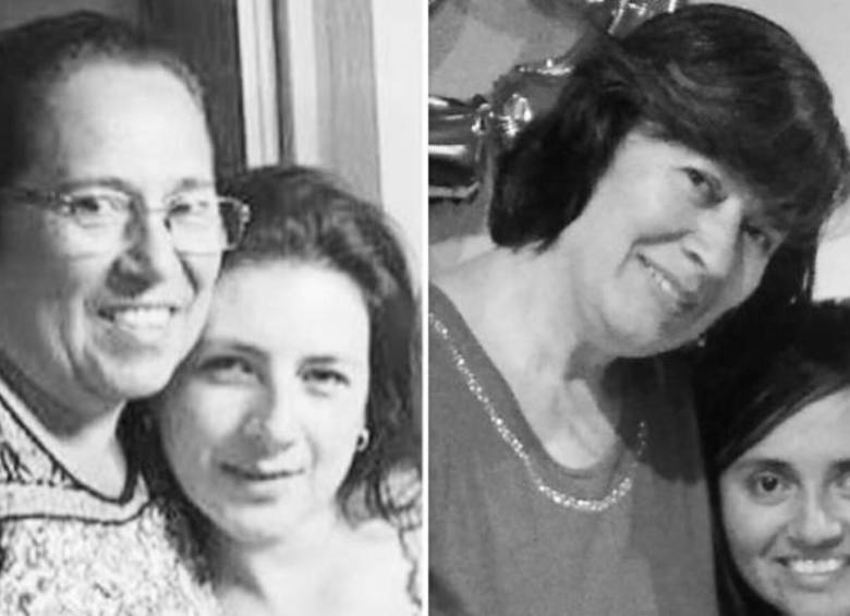 Las mujeres intercambiadas con sus madres de crianza, donde se evidencia las similitudes con la contraria. FOTO: Cortesía