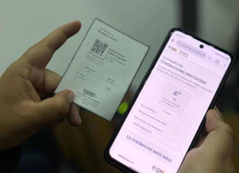 Los testigos electorales tienen diferentes funciones antes, durante y después de llevarse a cabo la jornada de votación. Foto: Consejo Nacional Electoral