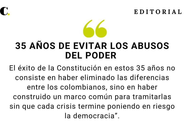 35 años de evitar los abusos del poder 