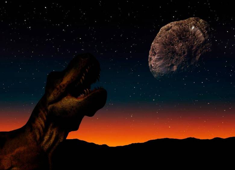 Al igual de lo que pasó con los dinosaurios, el tiktoker ha especulado con la destrucción del planeta por la caída de meteoritos. FOTO Agencia Sinc