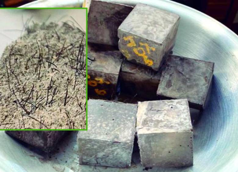 Investigadores de la Universidad de Medellín desarrollaron un mortero reforzado con cabello humano que mejora el comportamiento de los muros de ladrillo ante movimientos sísmicos. La iniciativa busca principalmente mitigar los impactos de los sismos en viviendas y escuelas rurales del departamento. FOTO CORTESÍA UNIVERSIDAD DE MEDELLÍN