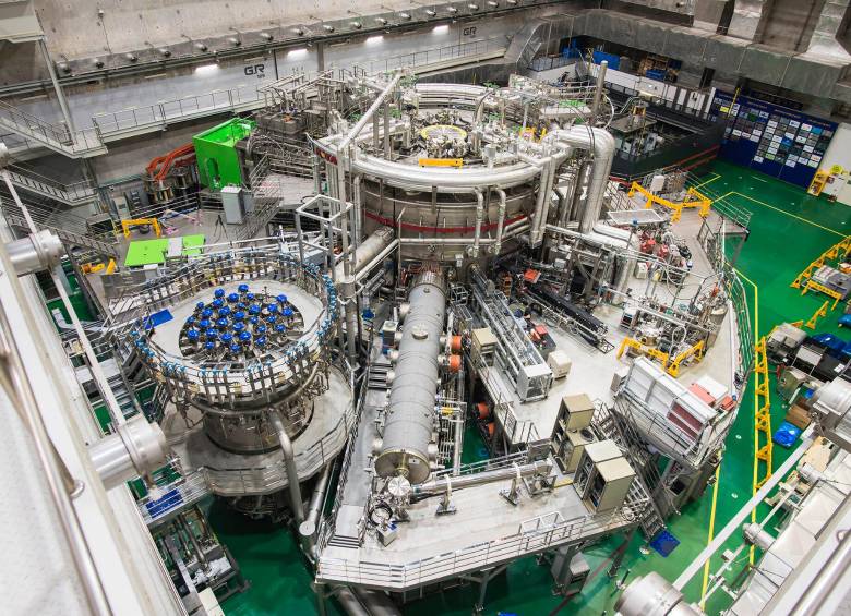 Este es el reactor de fusión nuclear, apodado sol artificial, que desarrolló Corea del Sur para generar calor que produzca energía. FOTO: Tomada de phys.org