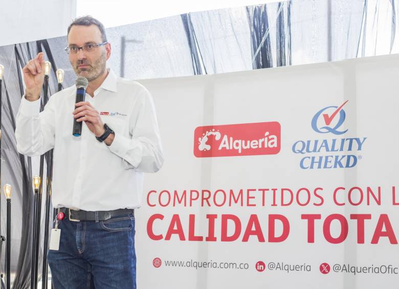 Rafael Álvarez, CEO de Alquería. FOTO: Cortesía Alquería