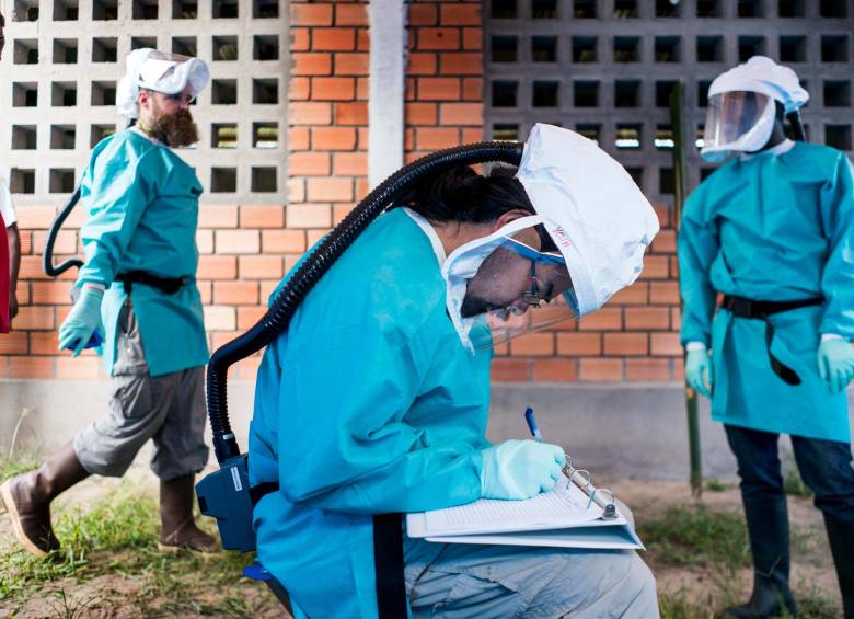 En 2017, un equipo de los CDC, investigó en una aldea del norte de África Central un brote de viruela del mono. FOTO Getty