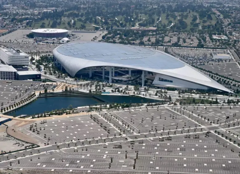 El SoFi Stadium de Los Ángeles completará el trio de inauguraciones de United 2026. Foto: Fifa