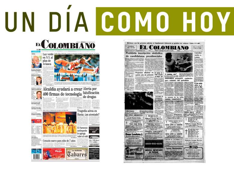 Un día como hoy 25 de agosto