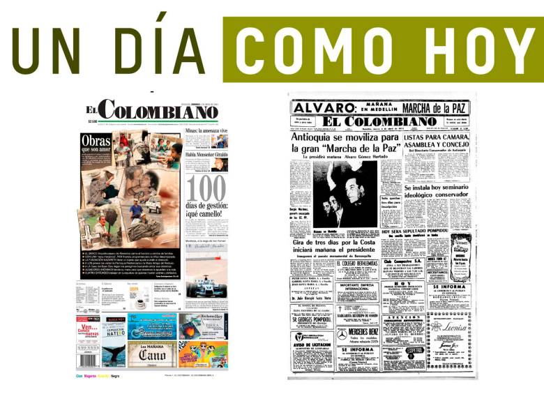 Un día como hoy 4 de abril