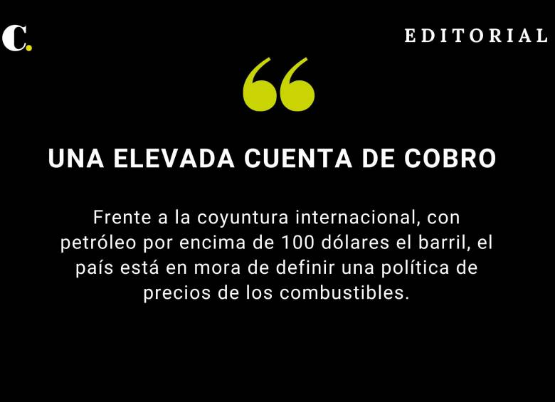 Una elevada cuenta de cobro