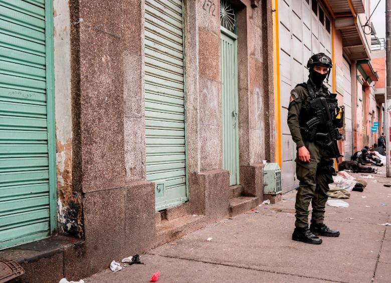 La zona es patrullada por la Policía y el Ejército. FOTO COLPRENSA