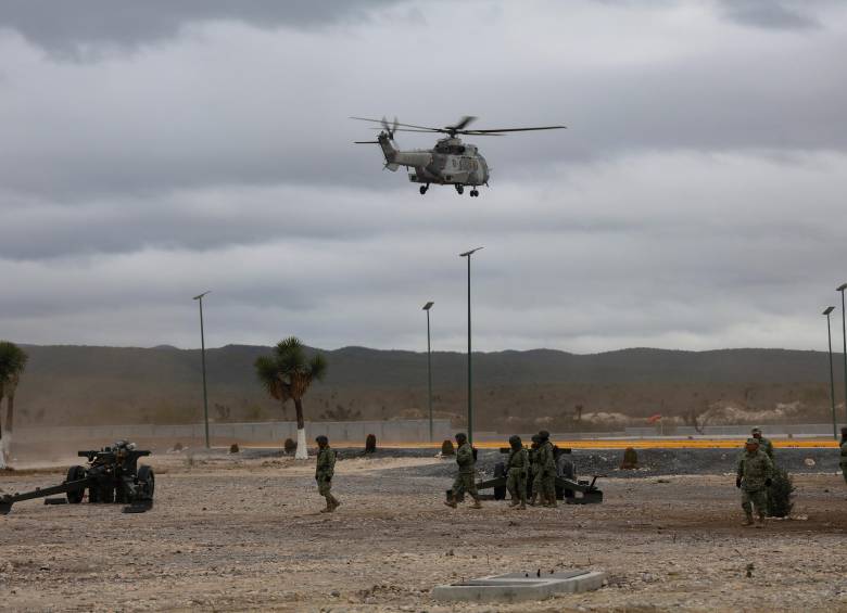 El operativo ocurrió en zona limítrofe de Michoacán con el estado de Jalisco, donde opera una de las mafias más poderosas de México, el cártel Jalisco Nueva Generación (CJNG). FOTO: Xinhua y Presidencia de México