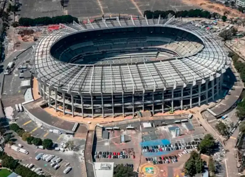 El estadio Azteca, de Ciudad de México, recibirá el primer partido del Mundial Norteamérica 2026 el próximo 11 de junio. Foto: Getty