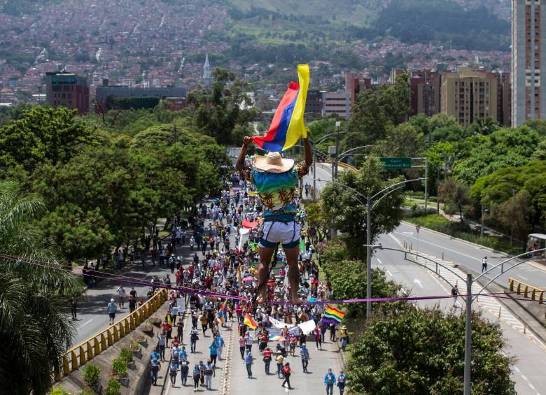 Varias de las marchas se concentrarán en Punto Cero sobre el mediodía. FOTO ESTEBAN VANEGAS