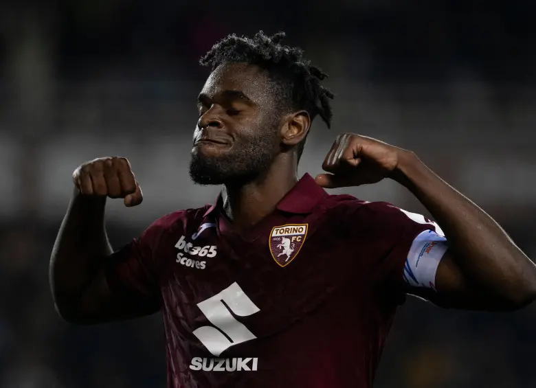 Duván Zapata ya suma trece temporadas en el fútbol de Italia. Representa ahora al Torino. FOTO: GETTY