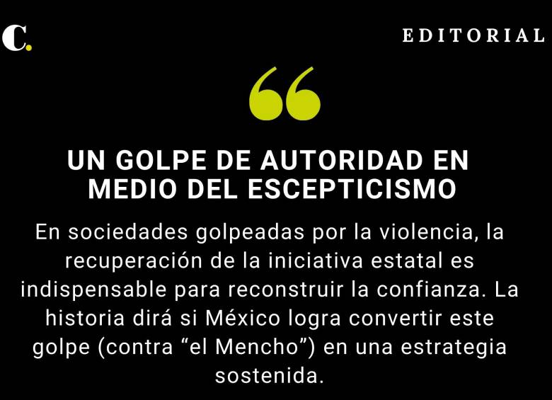 Un golpe de autoridad en medio del escepticismo