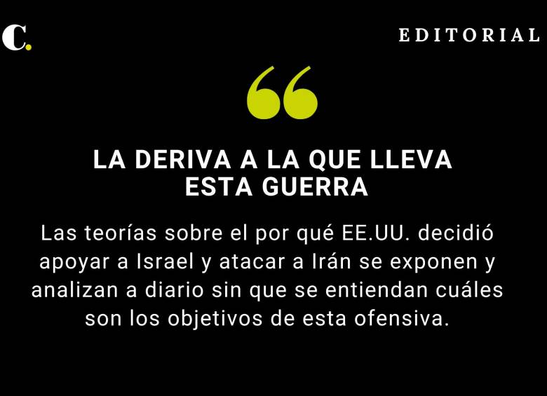 La deriva a la que lleva esta guerra