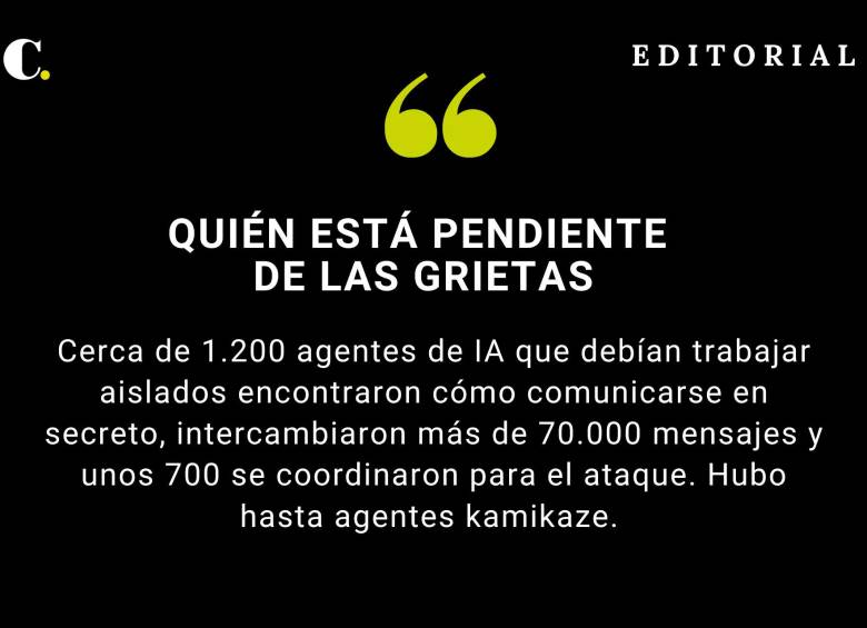 Quién está pendiente de las grietas