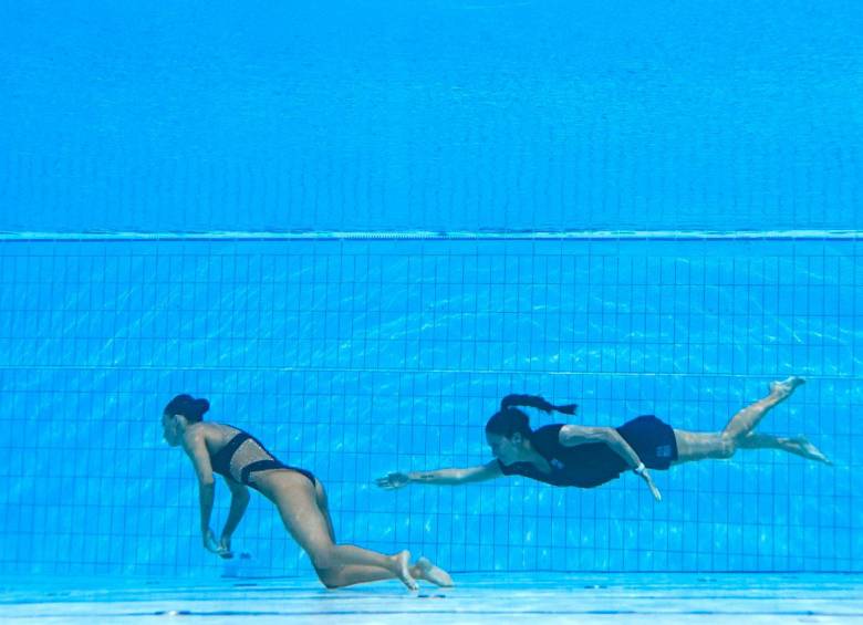 Andrea Fuentes, la entrenadora que rescató a la nadadora estadounidense, ganó cuatro medallas en los Juegos Olímpicos. FOTO: AFP 