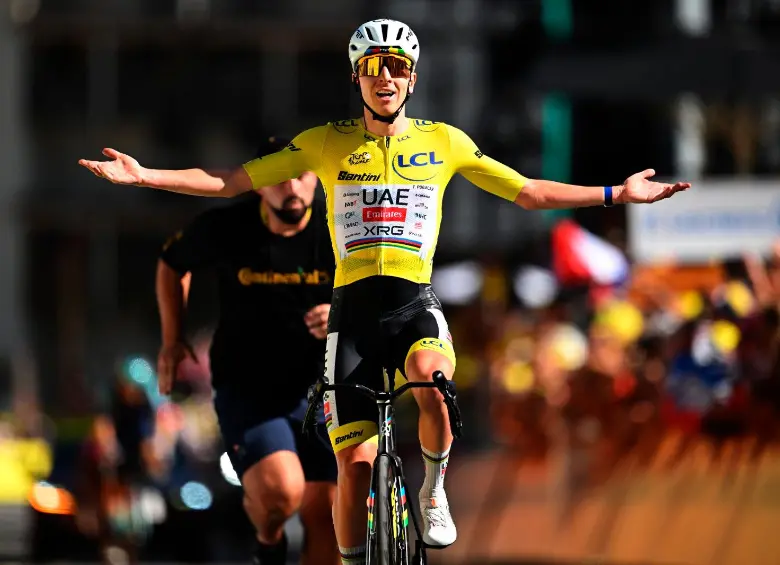Tadej Pogacar fue el claro dominador del Tour. En siete rondas francesas suma cinco títulos y dos subcampeonatos. FOTO GETTY