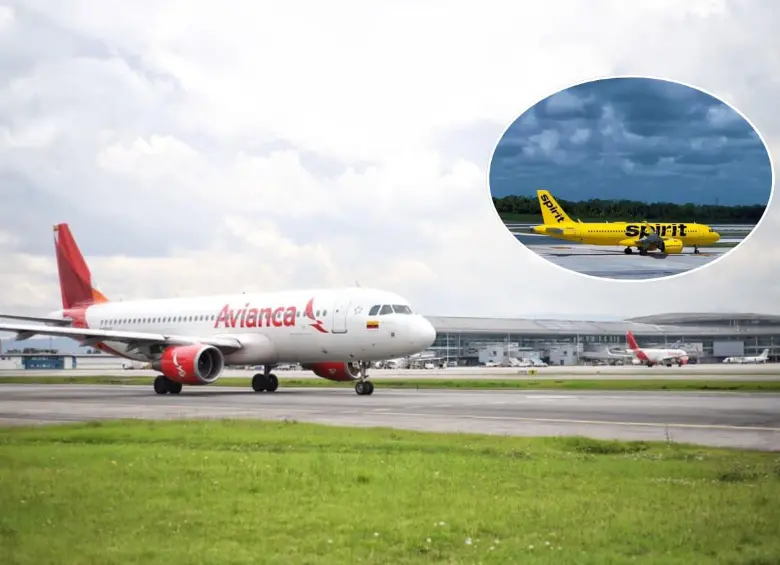 La aerolínea Avianca se ofreció a reubicar los pasajeros de Spirit Airlines tras anuncio de cierre de operaciones. FOTOS: Colprensa - AFP 