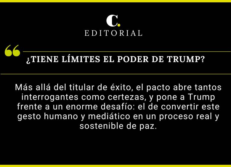 ¿Tiene límites el poder de Trump?