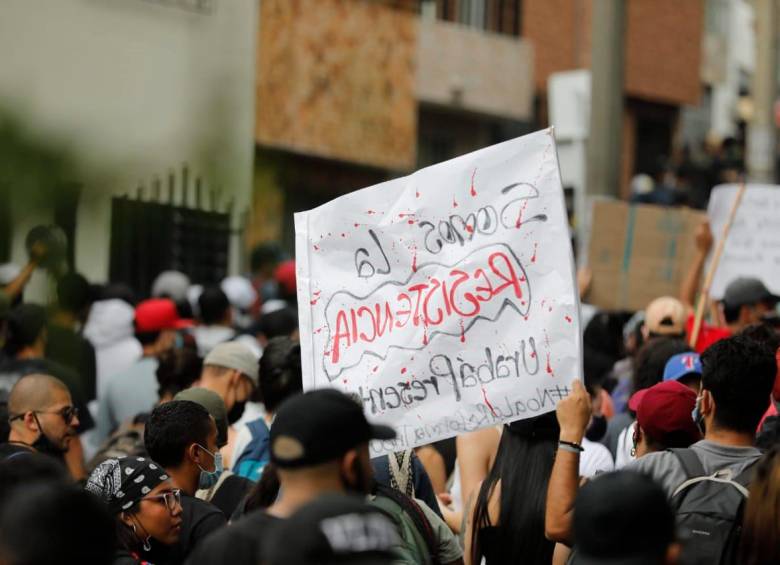 Cierres viales y manifestaciones en Medellín y otras regiones de Antioquia en el día del trabajo