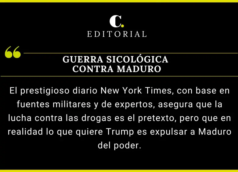 Guerra sicológica contra Maduro