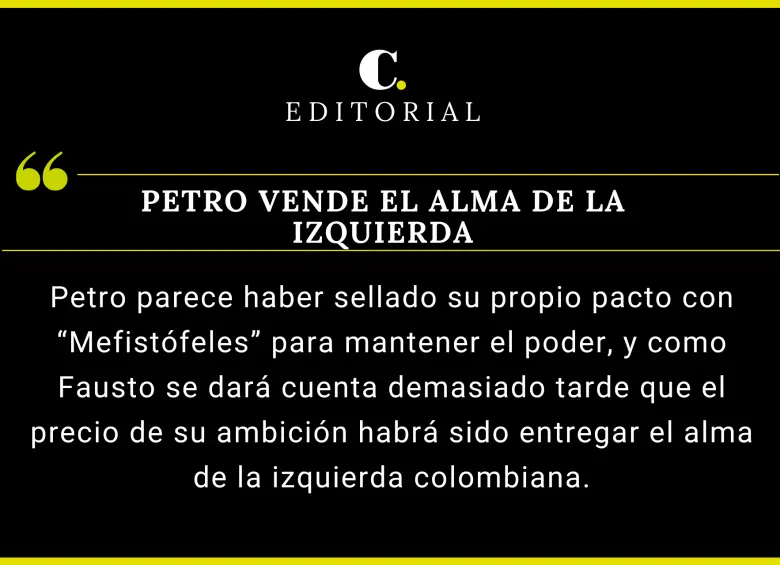 Petro vende el almade la izquierda