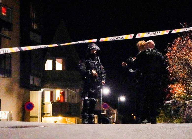 El ataque ocurrió en la ciudad de Kongsberg, al suroeste de Oslo. Foto: EFE