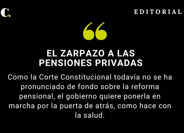 El zarpazo a las pensiones privadas