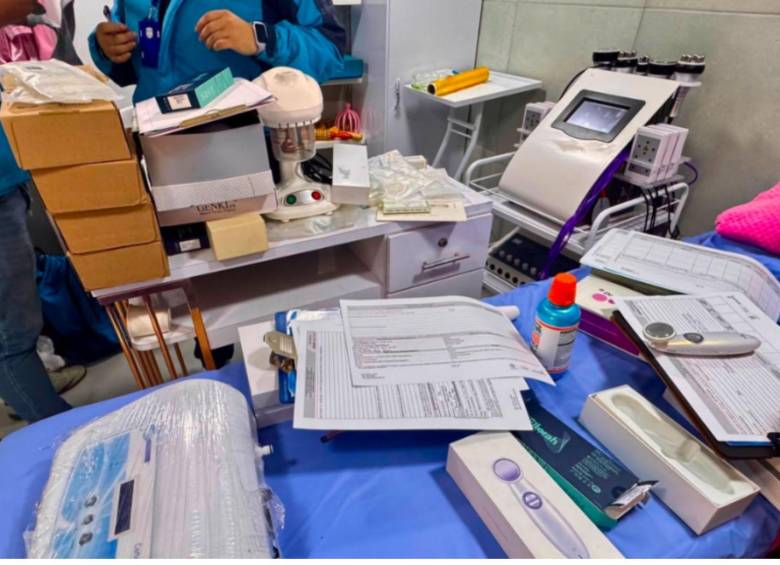 En los últimos dos años se han cerrado más de 370 centros que aparentan estar habilitados para realizar cirugías estéticas en la capital. FOTO: Secretaría de Salud de Bogotá