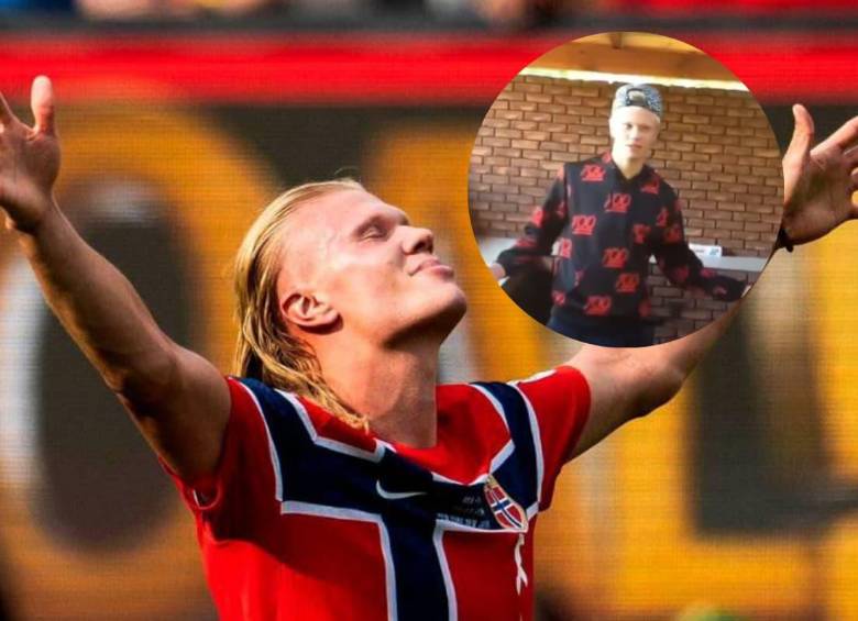 El delantero Erling Haaland revivió una faceta poco conocida de su adolescencia al relanzar, junto al DJ Kygo, una nueva versión del rap que grabó hace casi una década. FOTO: tomada de Instagram vía Erling Haaland, X en @ErlingRoIe.