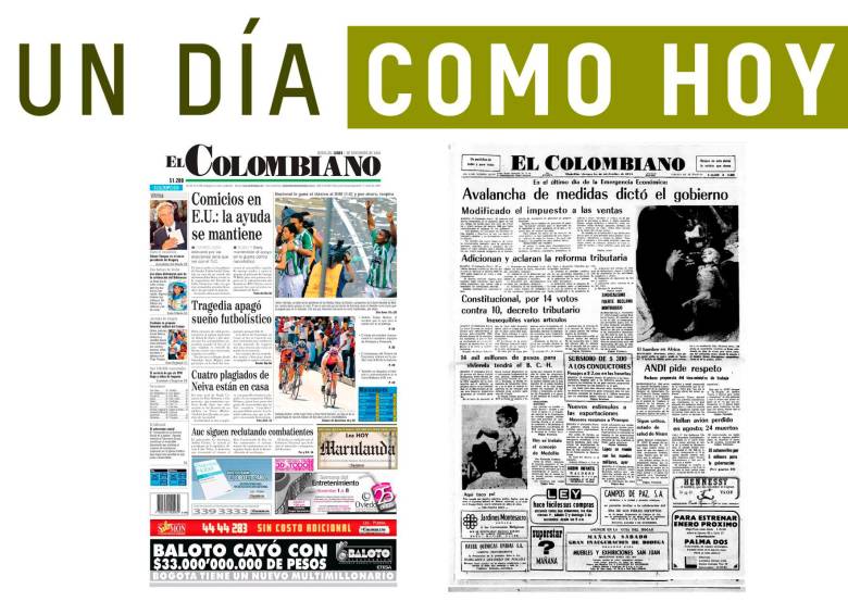 Un día como hoy 1 de noviembre