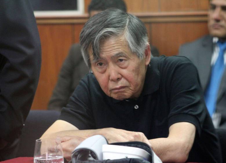 Alberto Fujimori salió en diciembre del año pasado de la cárcel. Foto: Colprensa. 