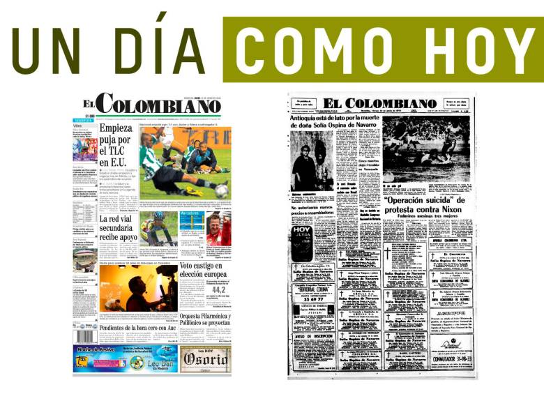 Un día como hoy 14 de junio