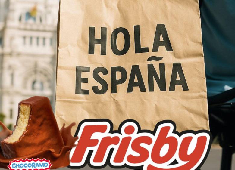 La empresa española homónima de Frisby lanzó una malteada de Chocorramo, algo que ha generado polémica en sus redes sociales. FOTOS: Tomadas de Instagram